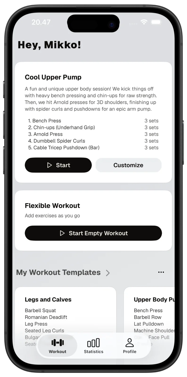SmartReps App Preview